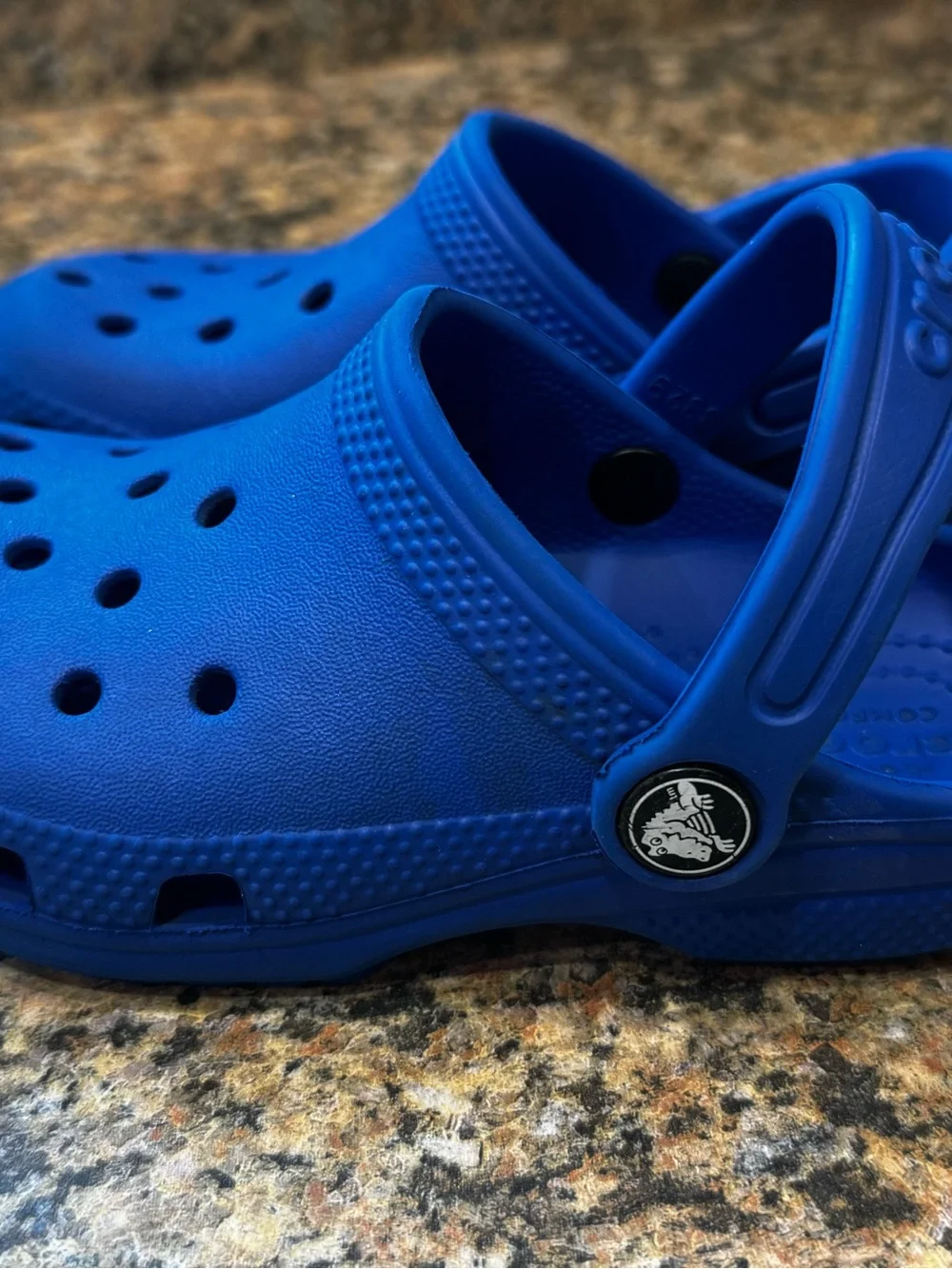 CROCS Classic Royal Blue Toddler Boys Girls C10 Slip On Water Shoes Size 10